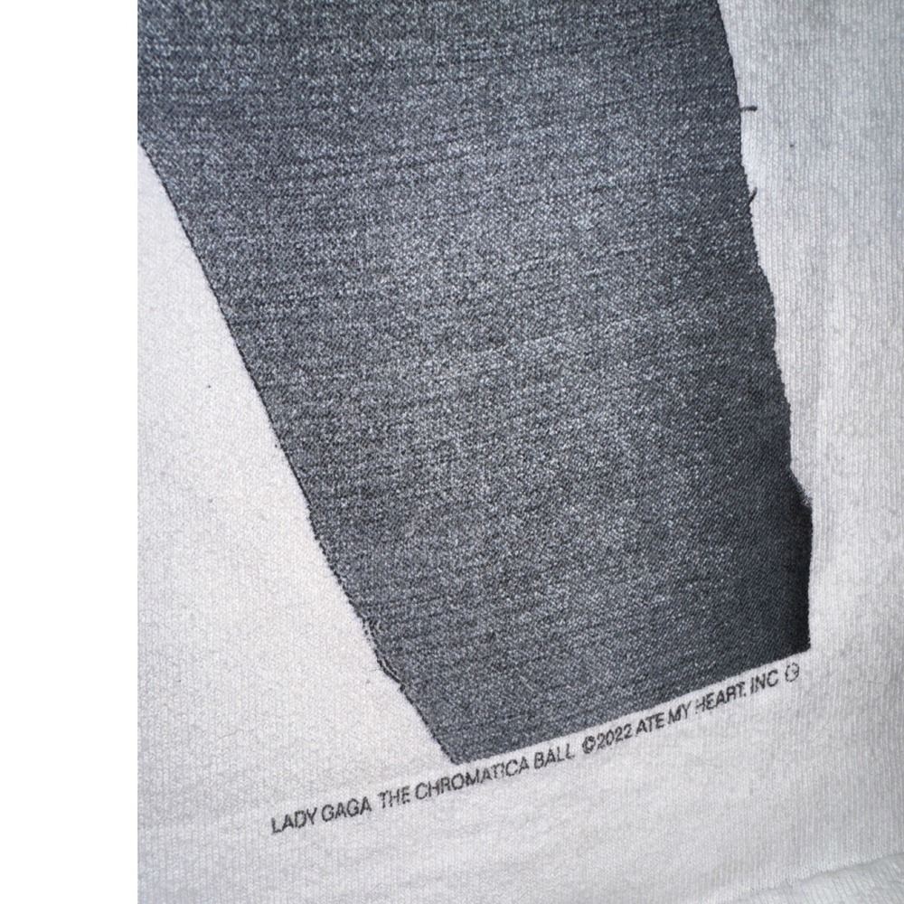 Lady Gaga The Chromatica Ball 2022 Tour Concert T-Shirt White Pink Black Small - Picture 4 of 5